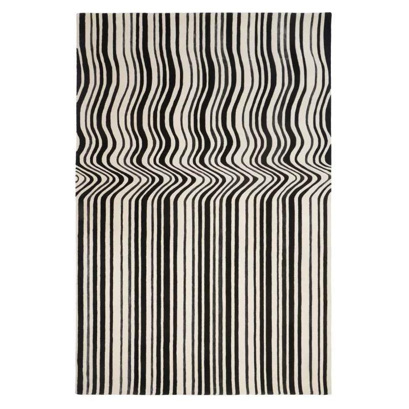 Paklājs DRAFT BLACK (Handmade Collection)