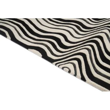 Paklājs DRAFT BLACK (Handmade Collection)