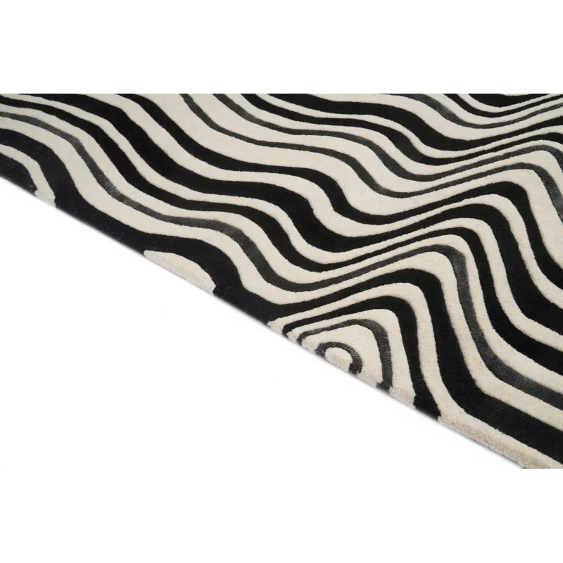Paklājs DRAFT BLACK (Handmade Collection)