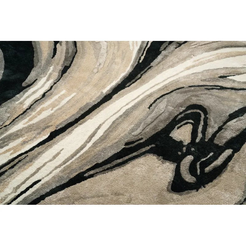 Paklājs BLUR BLACK (Handmade Collection) Paklājs BLUR BLACK (Handmade Collection)