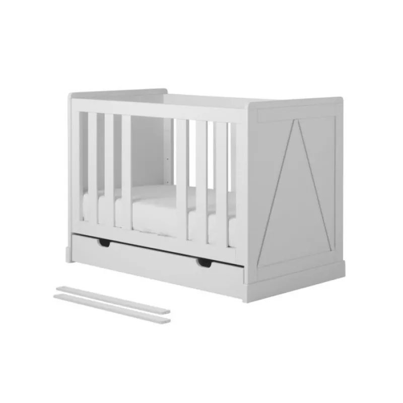 Zīdaiņu gulta 120x60 (Oxford kolekcija) Zīdaiņu gulta 120x60 (Oxford kolekcija)