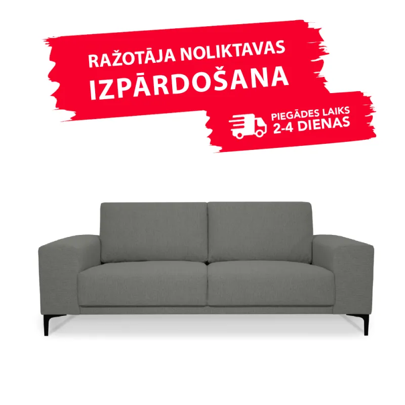 Dīvāns Copenhagen (Divvietīgs)(Pelēks)(Ražotāja noliktava) Dīvāns Copenhagen (Divvietīgs)(Pelēks)(Ražotāja noliktava)