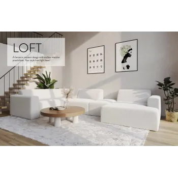 Dīvāns LOFT (Stūra L)(Modulārs)