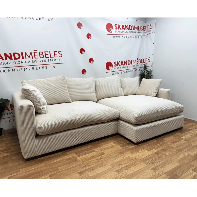 Dīvanas COMFY (Kampinė šezlongas) (LINCOLN 4 SAND) (Ekspozicija) Dīvanas COMFY (Kampinė šezlongas) (LINCOLN 4 SAND) (Ekspozicija)