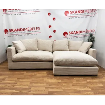 Dīvanas COMFY (Kampinė šezlongas) (LINCOLN 4 SAND) (Ekspozicija) Dīvanas COMFY (Kampinė šezlongas) (LINCOLN 4 SAND) (Ekspozicija)