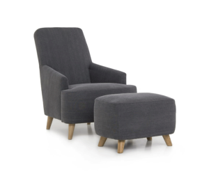 Kėdė + pufas Slope (Poilsio)