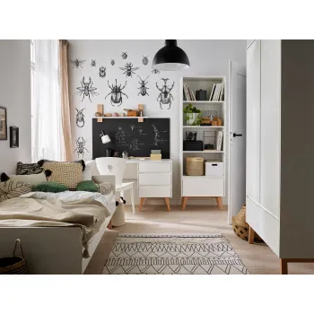 Drēbju skapis ar 2 durvīm (Classy kolekcija) Drēbju skapis ar 2 durvīm (Classy kolekcija)