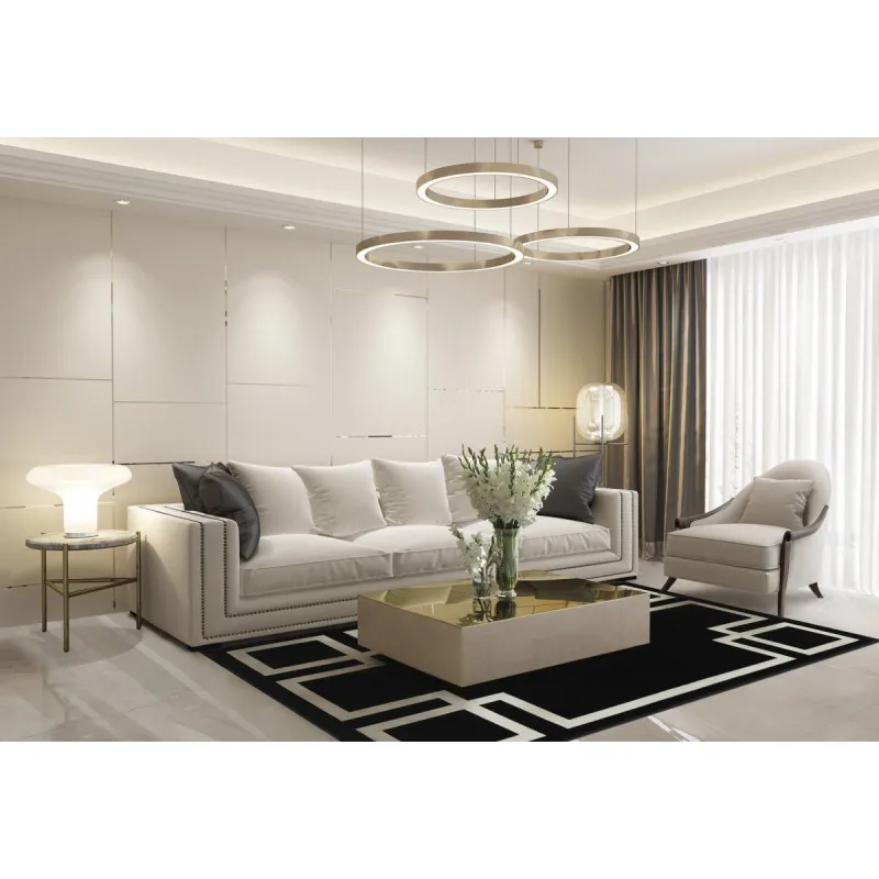 Kilimas HAMPTON BLACK (Art Deco Collection) Kilimas HAMPTON BLACK (Art Deco Collection)