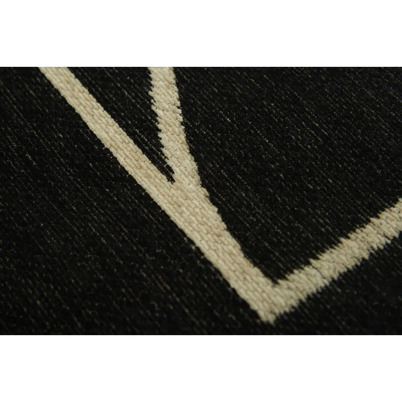 Kilimas SIGNET BLACK (Art Deco Collection) Kilimas SIGNET BLACK (Art Deco Collection)