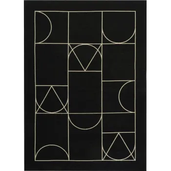 Kilimas SIGNET BLACK (Art Deco Collection) Kilimas SIGNET BLACK (Art Deco Collection)