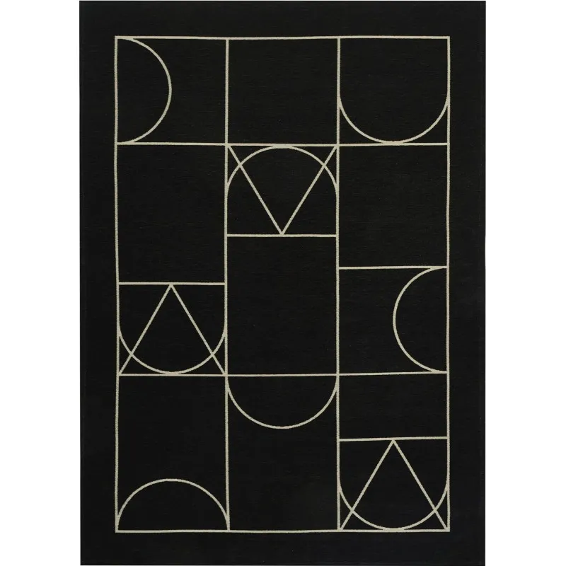 Kilimas SIGNET BLACK (Art Deco Collection) Kilimas SIGNET BLACK (Art Deco Collection)