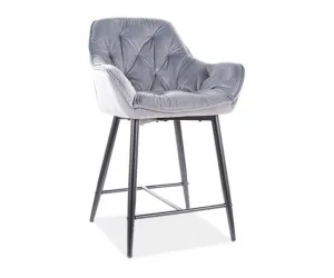 Pusinė baro kėdė Karsten H-2 (Velvetas)