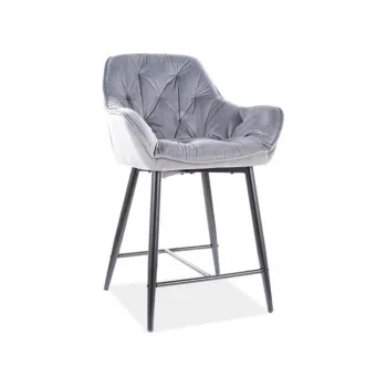 Pusinė baro kėdė Karsten H-2 (Velvetas) Pusinė baro kėdė Karsten H-2 (Velvetas)