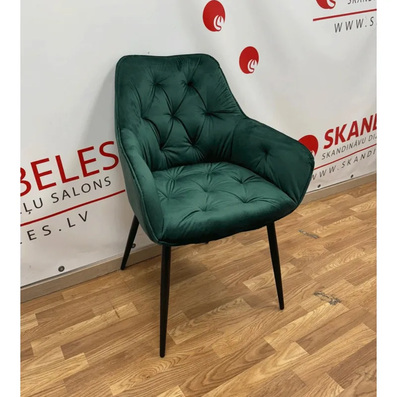 Virtuves krēsls Ferla (Zaļš velveta) Virtuves krēsls Ferla (Zaļš velveta)