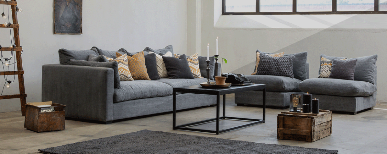 Skandinaviškas dizainas sofos