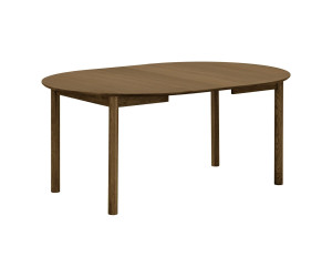 Valgomojo stalas BUNDABERG — spalva: dūminė; 120/170/220 × 120 × 75 cm