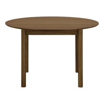 Valgomojo stalas BUNDABERG — spalva: dūminė; 120/170/220 × 120 × 75 cm