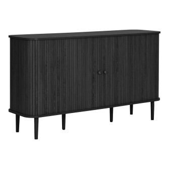 Komoda NIKKO — spalva: juoda; 140 × 40 × 79 cm Komoda NIKKO — spalva: juoda; 140 × 40 × 79 cm