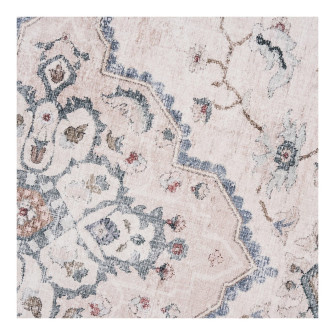 Kilimas HAVANA — spalva: kreminė balta / smėlio / prislopinta mėlyna; 200 × 200 cm Kilimas HAVANA — spalva: kreminė balta / smėlio / prislopinta mėlyna; 200 × 200 cm