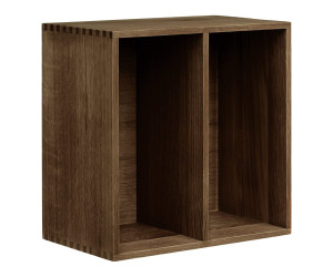Sieninė lentyna TOWNSVILLE — spalva: tamsiai ruda; 18 × 30 × 30 cm (4294002)