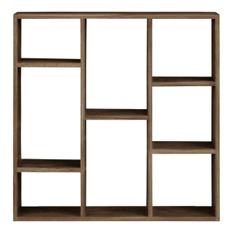 Sieninė lentyna TOWNSVILLE — spalva: tamsiai ruda; 15 × 70 × 70 cm Sieninė lentyna TOWNSVILLE — spalva: tamsiai ruda; 15 × 70 × 70 cm