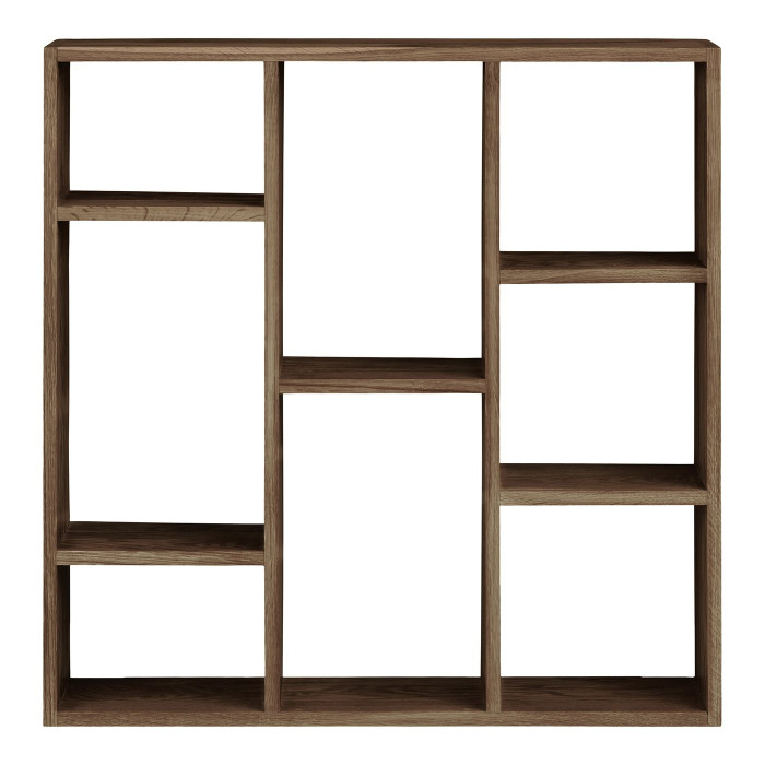 Sieninė lentyna TOWNSVILLE — spalva: tamsiai ruda; 15 × 70 × 70 cm Sieninė lentyna TOWNSVILLE — spalva: tamsiai ruda; 15 × 70 × 70 cm