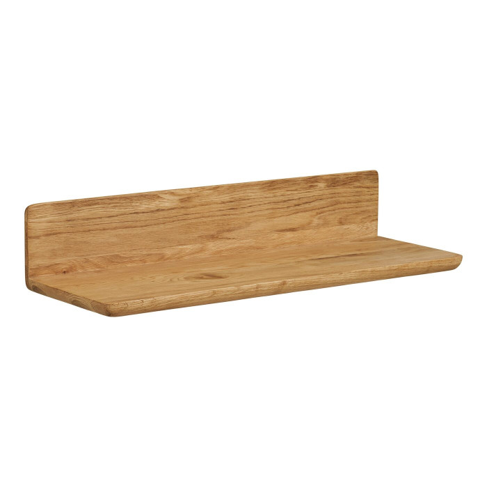 Sieninė lentyna SALINA — spalva: ąžuolo atspalvis; 22 × 60 × 12 cm