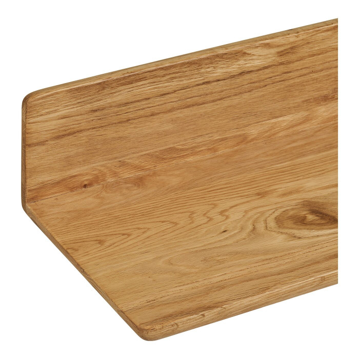 Sieninė lentyna SALINA — spalva: ąžuolo atspalvis; 22 × 60 × 12 cm