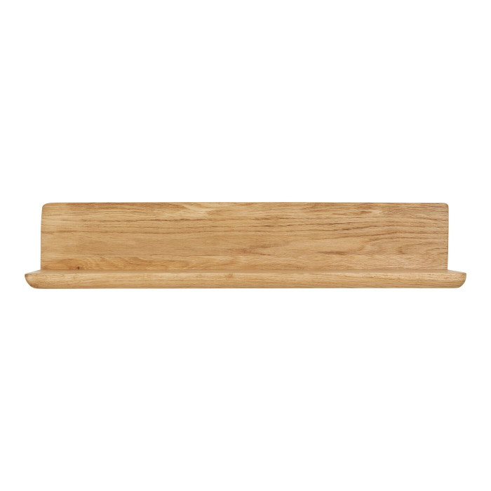 Sieninė lentyna SALINA — spalva: ąžuolo atspalvis; 22 × 60 × 12 cm