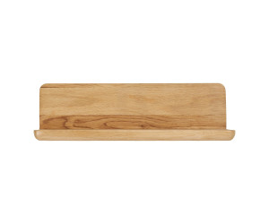 Sieninė lentyna SALINA — spalva: ąžuolo atspalvis; 22 × 40 × 12 cm
