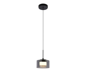 Pakabinamas šviestuvas CHOLET — spalva: juoda / skaidri; 15 × 15 × 120 cm Pakabinamas šviestuvas CHOLET — spalva: juoda / skaidri; 15 × 15 × 120 cm
