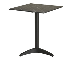 Bistro staliukas 7501181 — spalva: pilka / juoda