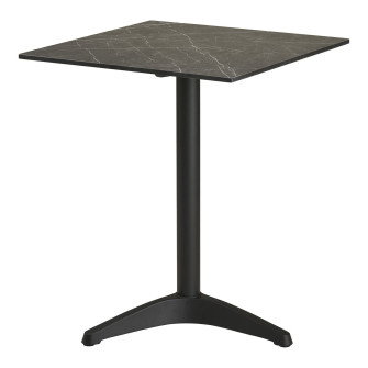 Bistro staliukas 7501181 — spalva: pilka / juoda