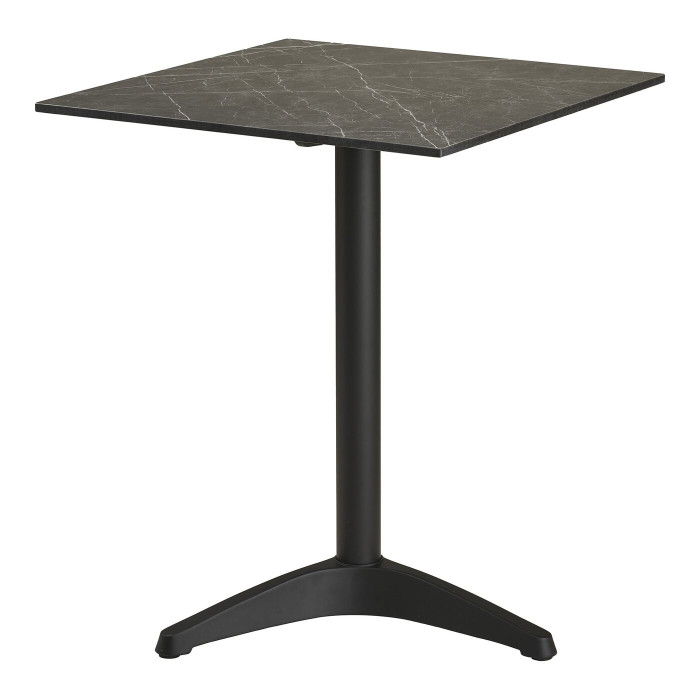 Bistro staliukas 7501181 — spalva: pilka / juoda