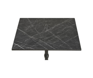Bistro staliukas 7501182 — spalva: pilka / juoda