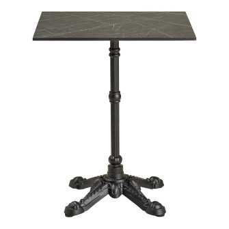 Bistro staliukas 7501182 — spalva: pilka / juoda