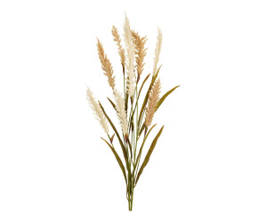 Dirbtinė dekoratyvinė žolė — spalva: smėlio / smėlio Dirbtinė dekoratyvinė žolė — spalva: smėlio / smėlio