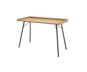 Rašomasis stalas Rayburn — ąžuolo spalva / juoda Rašomasis stalas Rayburn — ąžuolo spalva / juoda
